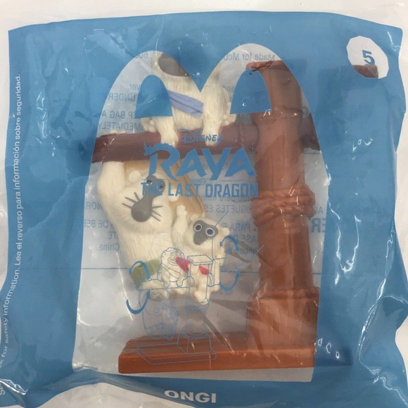 McDonald's 2021 #5 Raya and The Last Dragon Ongi Happy Meal Toy - Picture 10 of 10